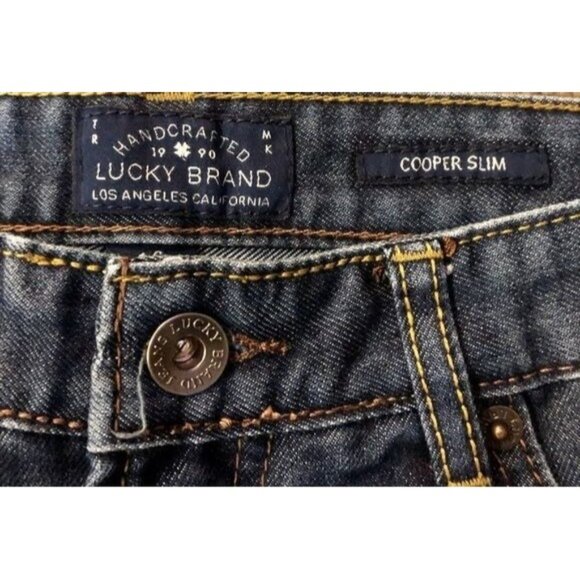 Lucky Brand Jeans Boys 16 Used Cooper Slim - Picture 6 of 10